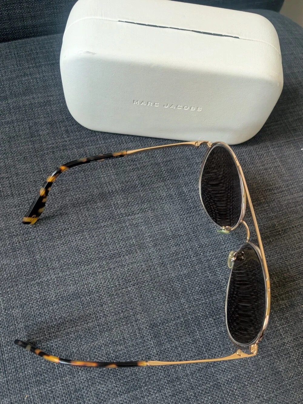 Marc Jacobs Men's Aviator Sunglasses - Brown